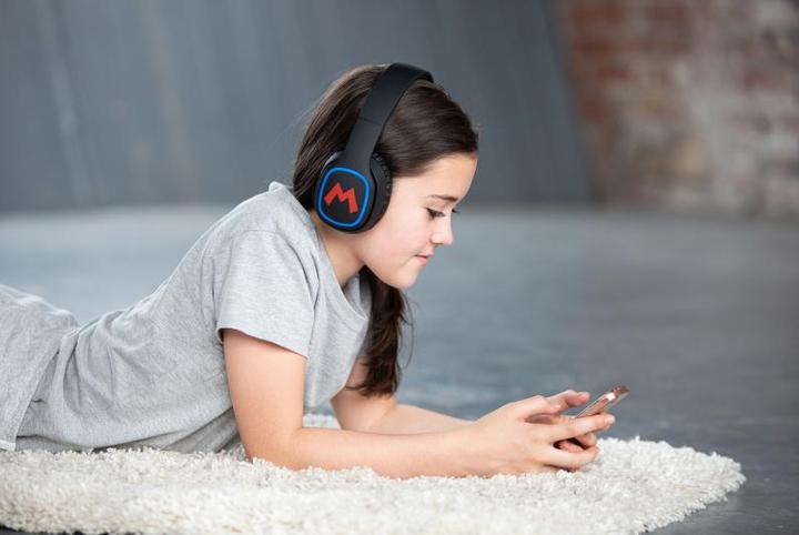 Image du produit OTL Casque d'écoute Bluetooth Mario