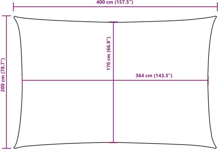 Produktbild VidaXL Nezhatok (2 x 4 m)