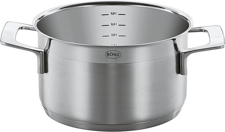 Immagine prodotto Rösle Silence Pot Set 4 pezzi (2 cm, Set di pentole e padelle da cucina)