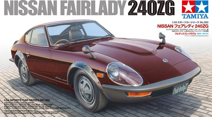 Immagine prodotto Tamiya Kit Nissan Fairlady 240ZG 1:24