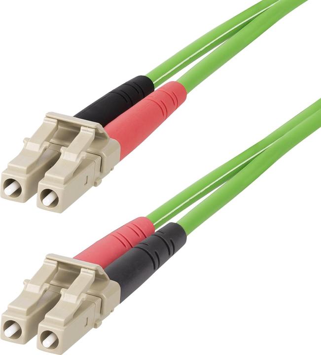 Actual product image StarTech 2M LC/LC OM5 FIBRE CABLE (CAT6, 2 m)