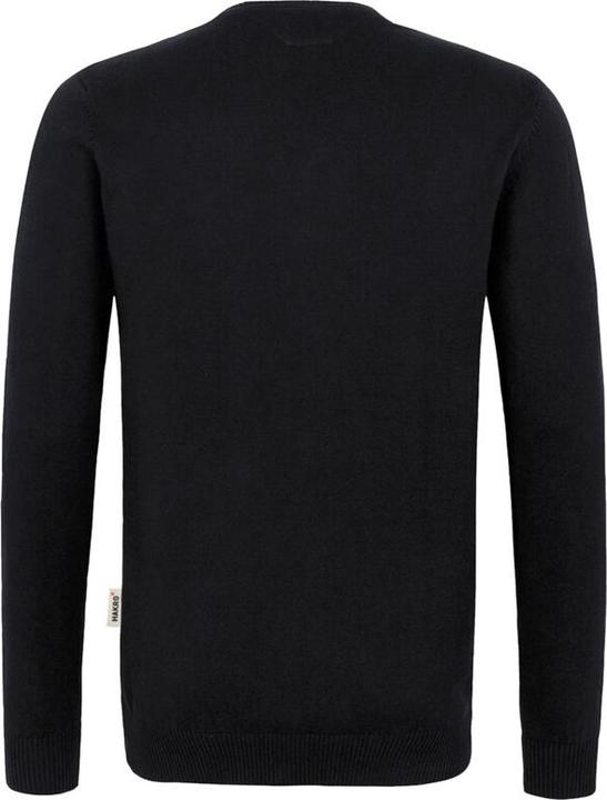 Actual product image Hakro V-Pullover Premium Cotton black, L (L)