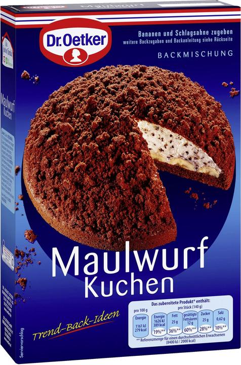 Image du produit Dr. Oetker Taupe (435 g)