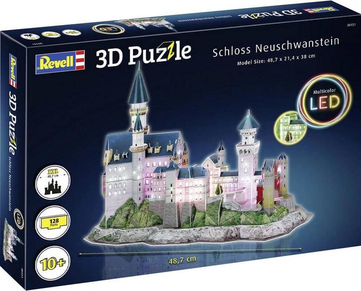 Immagine prodotto Revell Castello di Neuschwanstein Edizione LED (128 pezzi)