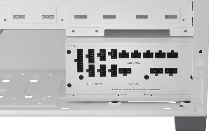 Produktbild Corsair RMx Shift White Series, RM1000x Shift White, 1000 Watt, 80 PLUS GOLD Certified, Fully Modular Power (1000 W)