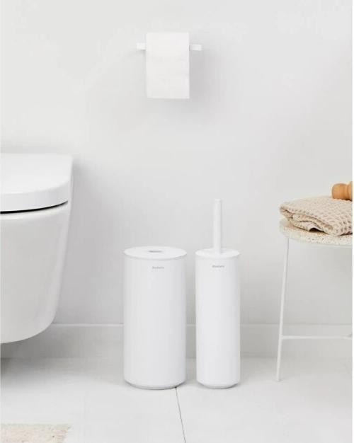 Image du produit Brabantia Accessoires de salle de bain Mindset 3 pièces, blanc
