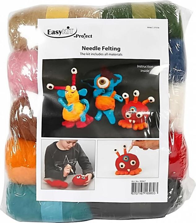 Image du produit Creativ Company Ensemble de feutrage à l'aiguille pour débutants