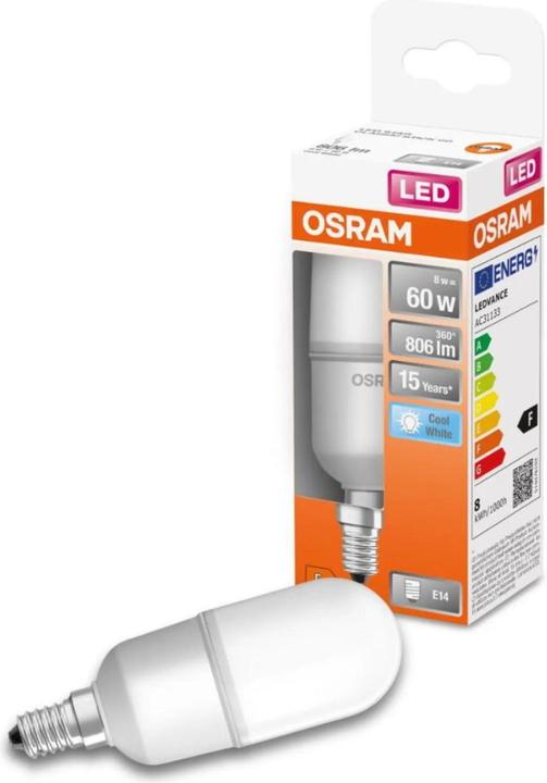 Image du produit Osram Star Stick (E14, 60 W, 806 lm, 1 x, F)