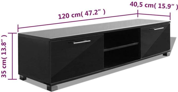 Actual product image VidaXL Edward (40 x 120 x 35 cm)