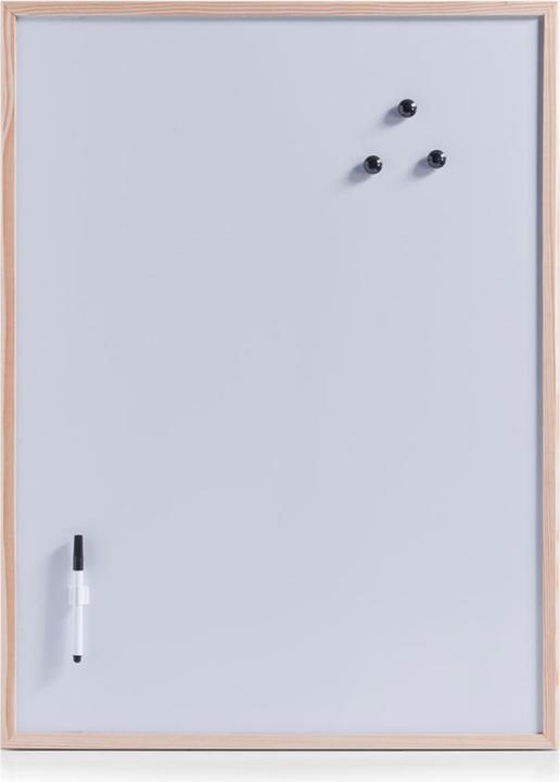 Actual product image Zeller Present Magnetic and writing board (Whiteboard, Magnet board, 60 x 80 cm)