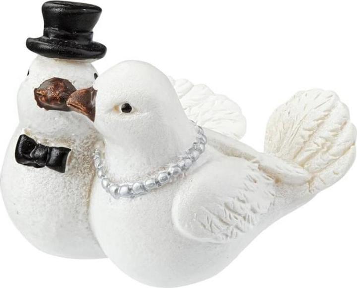 Actual product image Hobby Fun Mini figure pair of doves 3 cm