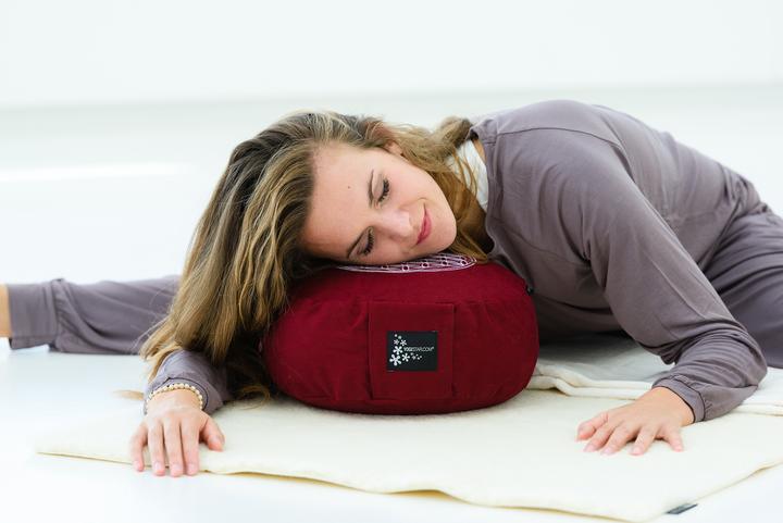 Produktbild Yogistar Yogamatte Natur Schurwolle (15 mm)