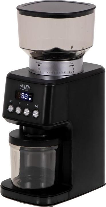 Adler Burr Coffee Grinder | AD 4300 | 180 W | Coffee beans capacity 300 g | Black