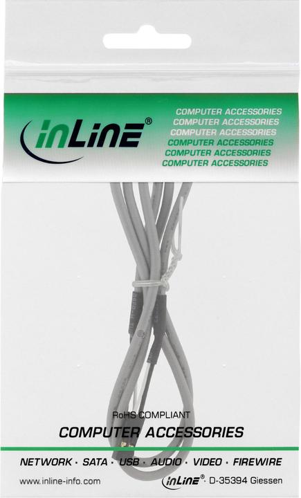 Actual product image Aquatuning Audio cable, SPDIF, 2-pin jack to jack (0.90 m)