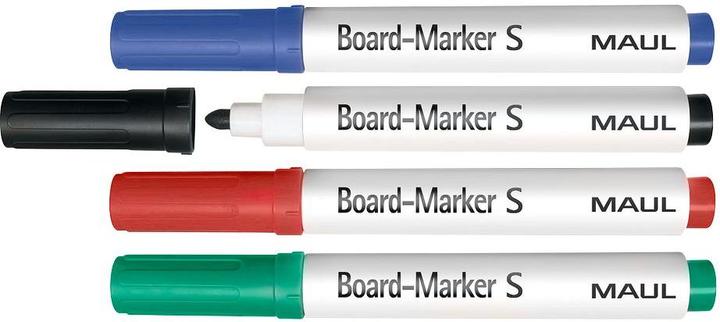 Image du produit Maul Marqueurs pour tableaux blancs (triés par couleur, 1.50 mm, 4 x)