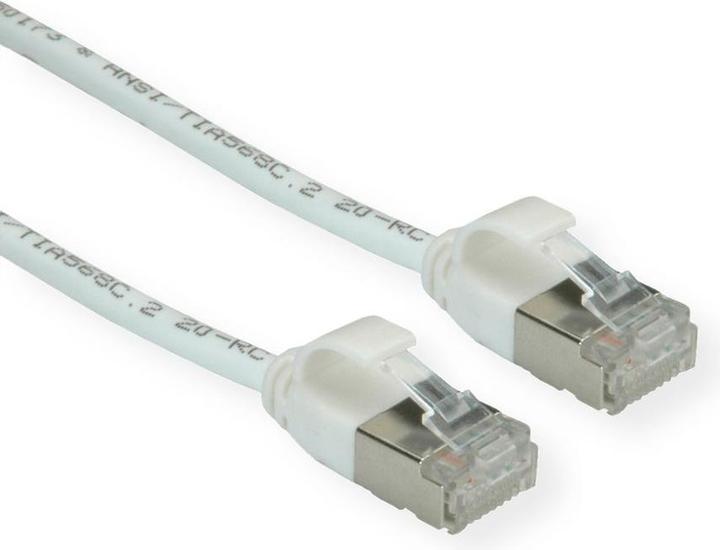 Produktbild Roline U/FTP DataCenter Patchkabel Kat.6A (Class EA), LSOH, slim (U/FTP, CAT6a, 0.15 m)