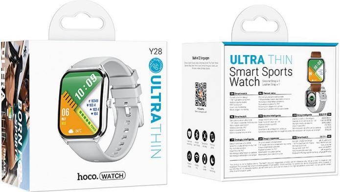 Actual product image Hoco Y28 Call, Silver