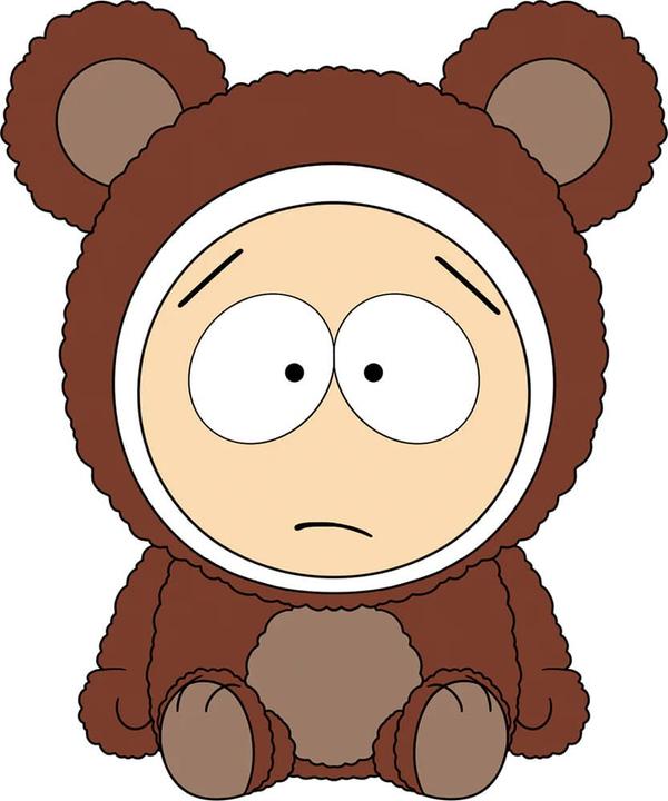 Actual product image Youtooz South Park peluche Butters the Bear 22 cm (22 cm)