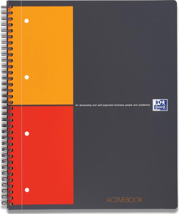 Oxford Activebook (A4, Quadretti, Copertina morbida)