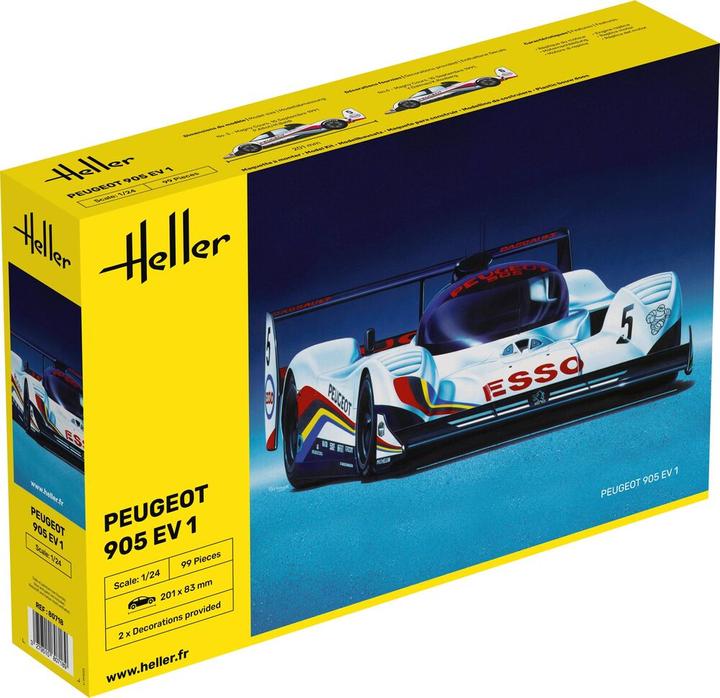 Actual product image Heller Peugeot 905 EV 1