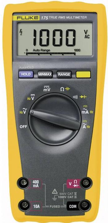 Fluke Multimeter 175 Digital (CAT III 1000V, CAT IV 600V)