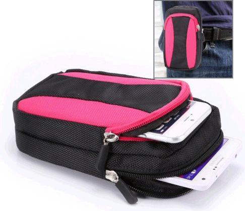 Immagine prodotto Hermex Marsupio da viaggio per contanti e smartphone - Rosa