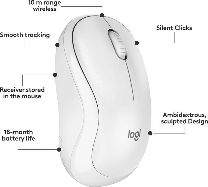 Actual product image Logitech MK295 Combo (CH, Wireless)