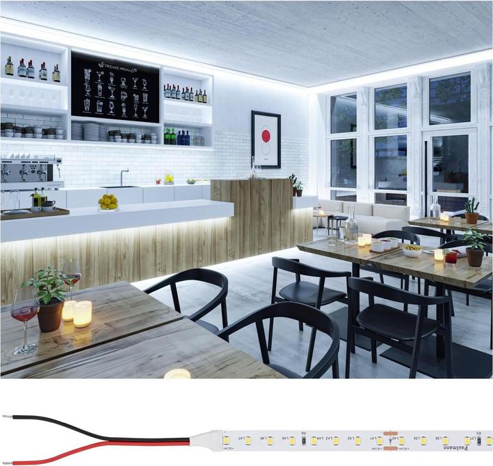 Image du produit Paulmann Pro Strip Silver P75 (Lumière du jour, 500 cm, Intérieur)