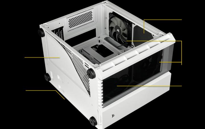 Produktbild Corsair Crystal 280X TG (mATX)