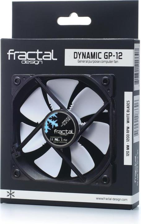 Image du produit Fractal Dynamic X2 GP-12 Whiteout (120 mm, 1 x)