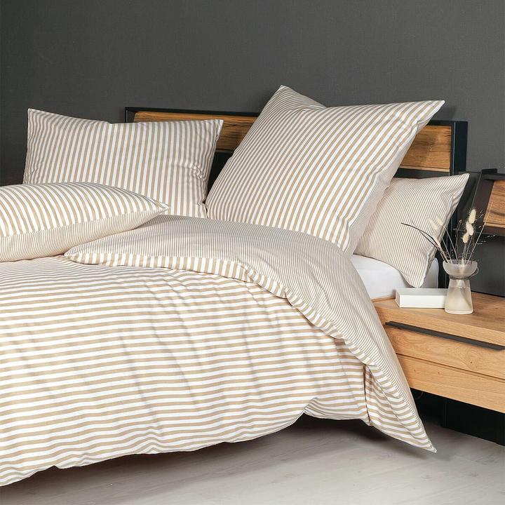 Image du produit Janine Edelflanell Bettwäsche Chinchilla S 78060 (Taie d'oreiller, 80x80 cm)
