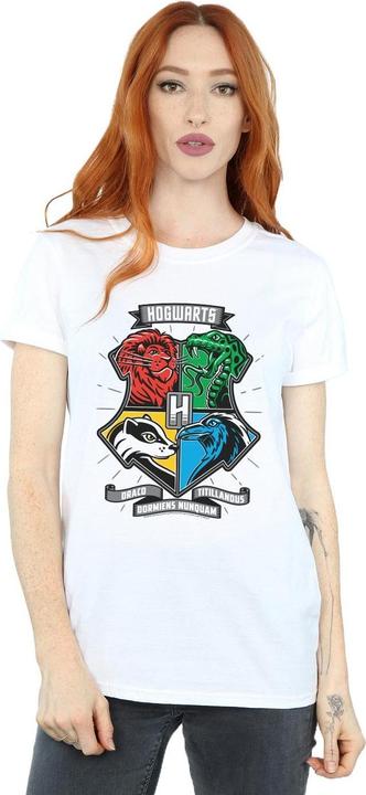 Image du produit - T-shirt HOGWARTS TOON CREST - Femme (XL)
