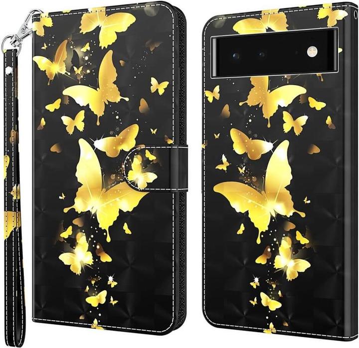 Image du produit Cover-Discount Google Pixel 7 - Étui effet brillant papillon or (Google Pixel 7)