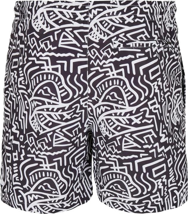 Produktbild Urban Classics Pattern Swim Shorts (L)