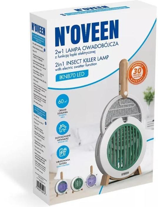 Actual product image Noveen Insecticide lamp with electric shutter IKN870 LED