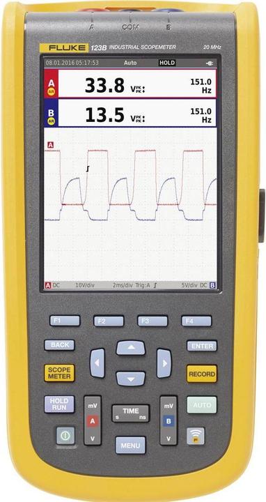 Image du produit Fluke Oscilloscope à main (scope meter) 123B/EU/S (CAT IV 600V)