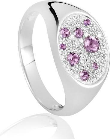 Immagine prodotto Breuning ANELLO - E.AMETHYST/Brill. 0,23 Ct. H/si (57, Oro 750/18 K)