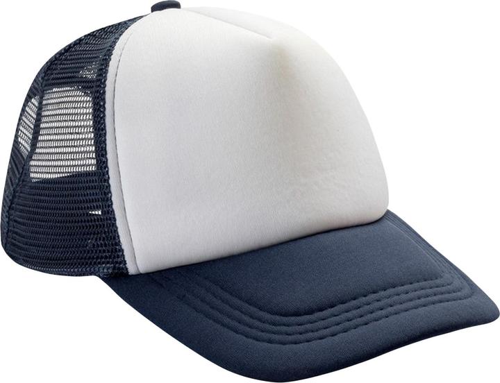 Navy blue/white