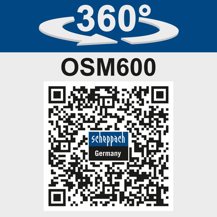 Produktbild Scheppach OSM600 Oszillierender Kanten-, Band- und Spindelschleifer 220-240V 50Hz (Bandschleifer, 450 W)