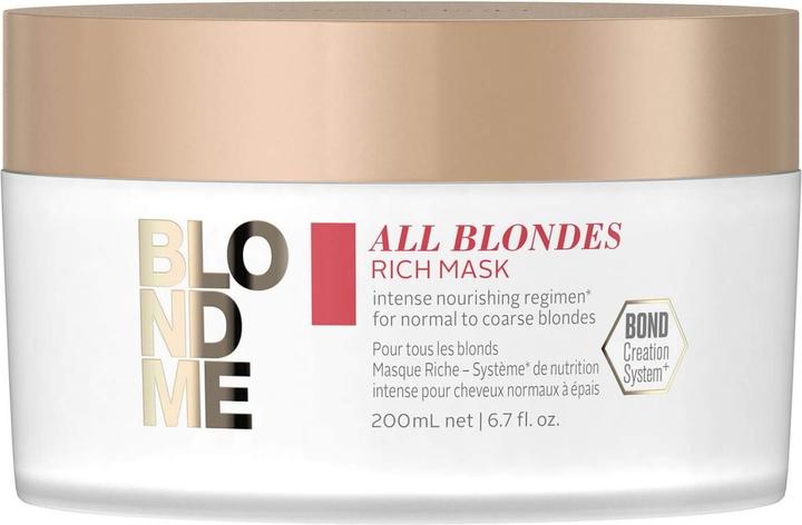 Image du produit Schwarzkopf Professional Blondme - All Blondes Rich Mask (200 ml)