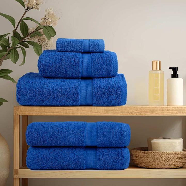 Produktbild VidaXL Seiftücher 4 Stk. Blau 30x30 cm 360 g/m² 100% Baumwolle Tuch Handtuch (30 x 30 cm)