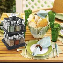 Cook Concept carrousel tournant à etage 16 pots en verre