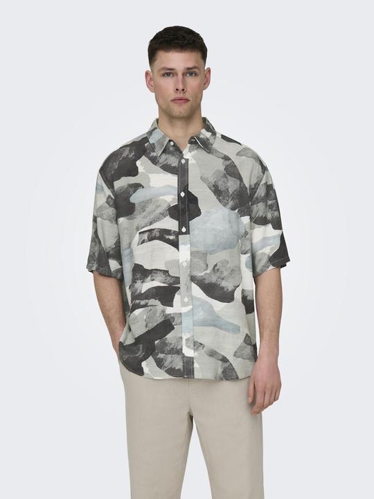Image du produit Only & Sons Coupe décontractée Col de chemise Chemise (XXL)