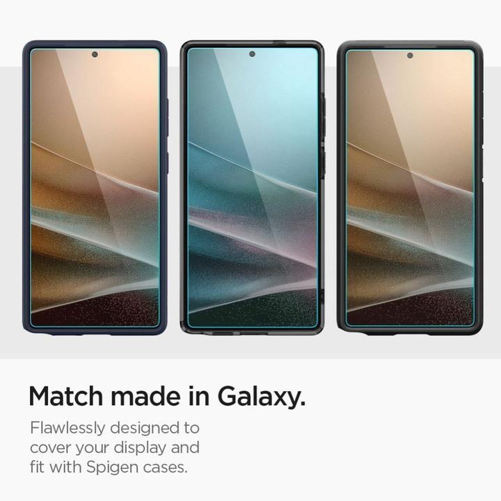 Produktbild Spigen Samsung Galaxy S25 Ultra Glas.tR EZ Fit HD Screen Protector, 2-pack (2 Stück, Samsung Galaxy S25 Ultra)