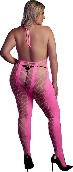 Productafbeelding Ouch! Bodystocking met halternek (XL, XXL, 3XL)