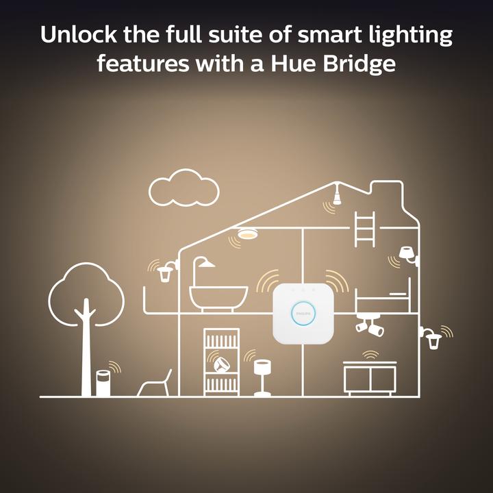 Actual product image Philips Hue White (E14, 4.50 W, 300 lm, 1 x, G)