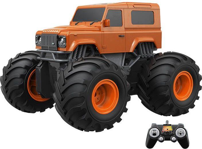 Actual product image Double Remote-controlled car (orange) Land Rover (Amphibious) E343-003