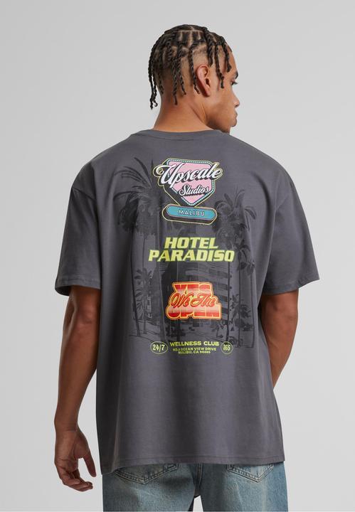 Actual product image Urban Classics Upscale Hotel Paradiso Heavy Oversize Tee - 176635 (S)