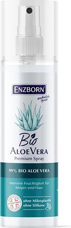 Actual product image Enzborn Organic Aloe Vera Spray 99% 200ml (Body lotion, 200 ml)