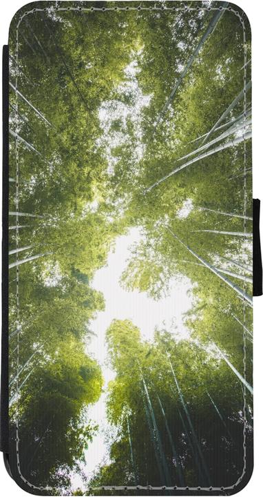 Produktbild PhoneLook Hülle Wallet schwarz Spring 23 forest blue sky (Apple iPhone 11)